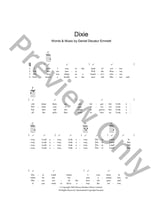 (I WISH I WAS IN) DIXIE Guitar and Fretted sheet music cover